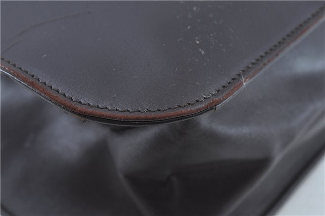 Authentic GUCCI Shoulder Hand Bag Purse Leather 0013192 Brown J6593