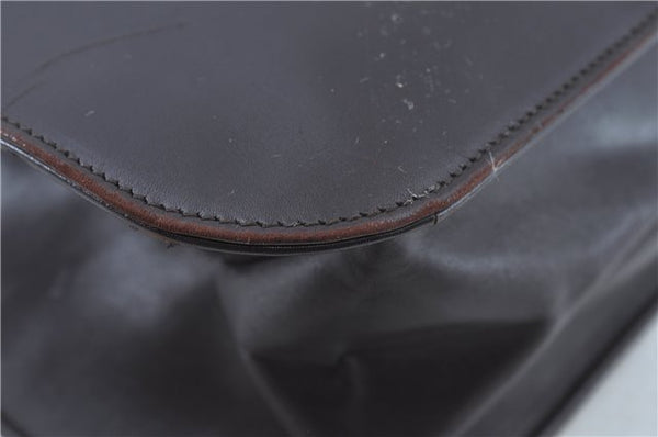 Authentic GUCCI Shoulder Hand Bag Purse Leather 0013192 Brown J6593