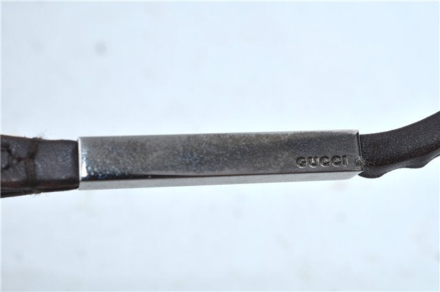 Authentic GUCCI Shoulder Hand Bag Purse Leather 0013192 Brown J6593