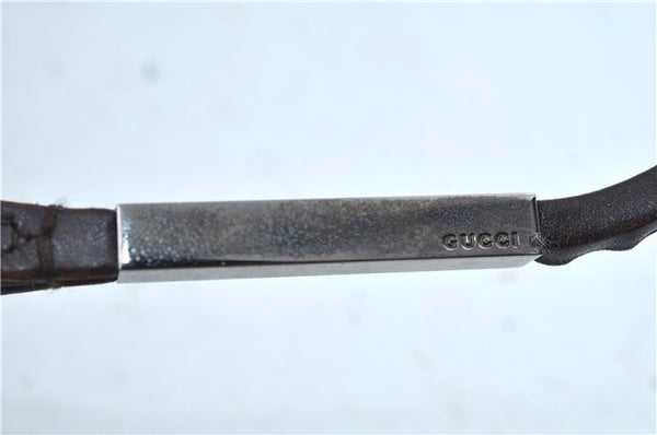 Authentic GUCCI Shoulder Hand Bag Purse Leather 0013192 Brown J6593