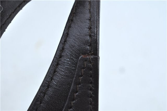 Authentic GUCCI Shoulder Hand Bag Purse Leather 0013192 Brown J6593