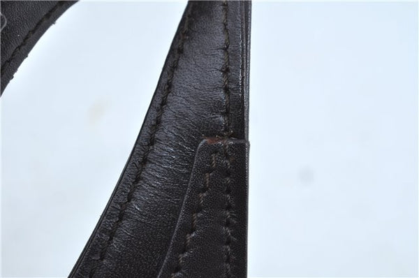 Authentic GUCCI Shoulder Hand Bag Purse Leather 0013192 Brown J6593