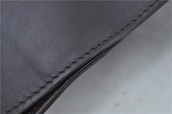 Authentic GUCCI Shoulder Hand Bag Purse Leather 0013192 Brown J6593