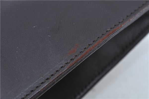 Authentic GUCCI Shoulder Hand Bag Purse Leather 0013192 Brown J6593