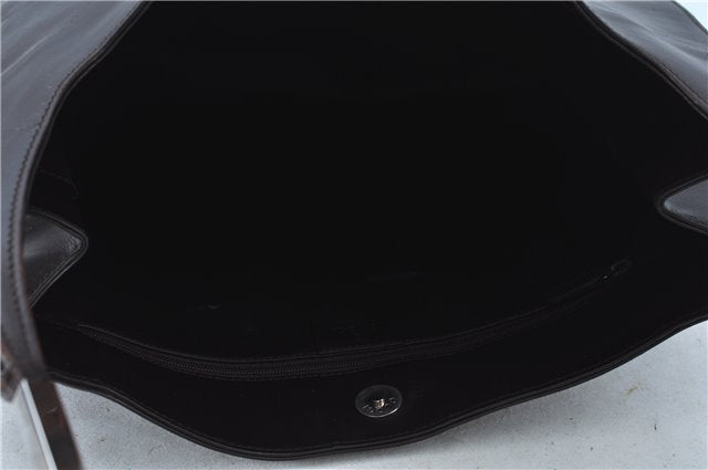 Authentic GUCCI Shoulder Hand Bag Purse Leather 0013192 Brown J6593