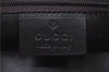 Authentic GUCCI Shoulder Hand Bag Purse Leather 0013192 Brown J6593