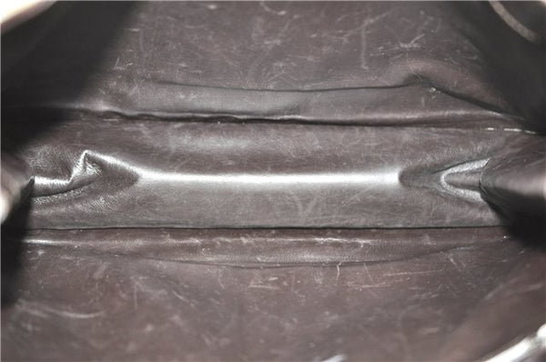 Authentic GUCCI Shoulder Hand Bag Purse Leather 0013192 Brown J6593