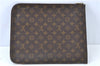 Authentic Louis Vuitton Monogram Poche Documents 33 M53457 Document Case J6595