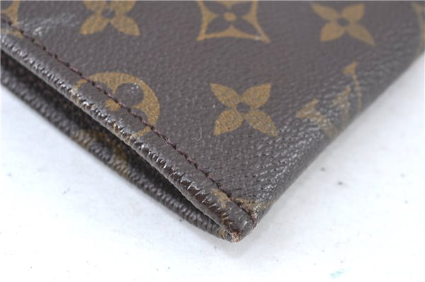 Authentic Louis Vuitton Monogram Poche Documents 33 M53457 Document Case J6595