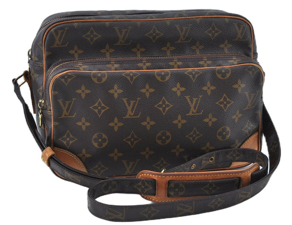 Authentic Louis Vuitton Monogram Nile Shoulder Cross Body Bag M45244 LV J6615
