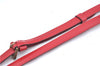 Authentic Louis Vuitton Leather Shoulder Strap 28-32.3" Red LV J6637