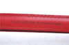 Authentic Louis Vuitton Leather Shoulder Strap 28-32.3" Red LV J6637