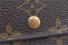 Authentic Louis Vuitton Monogram Porte Tresor Etui Papier Wallet M61202 LV J6664