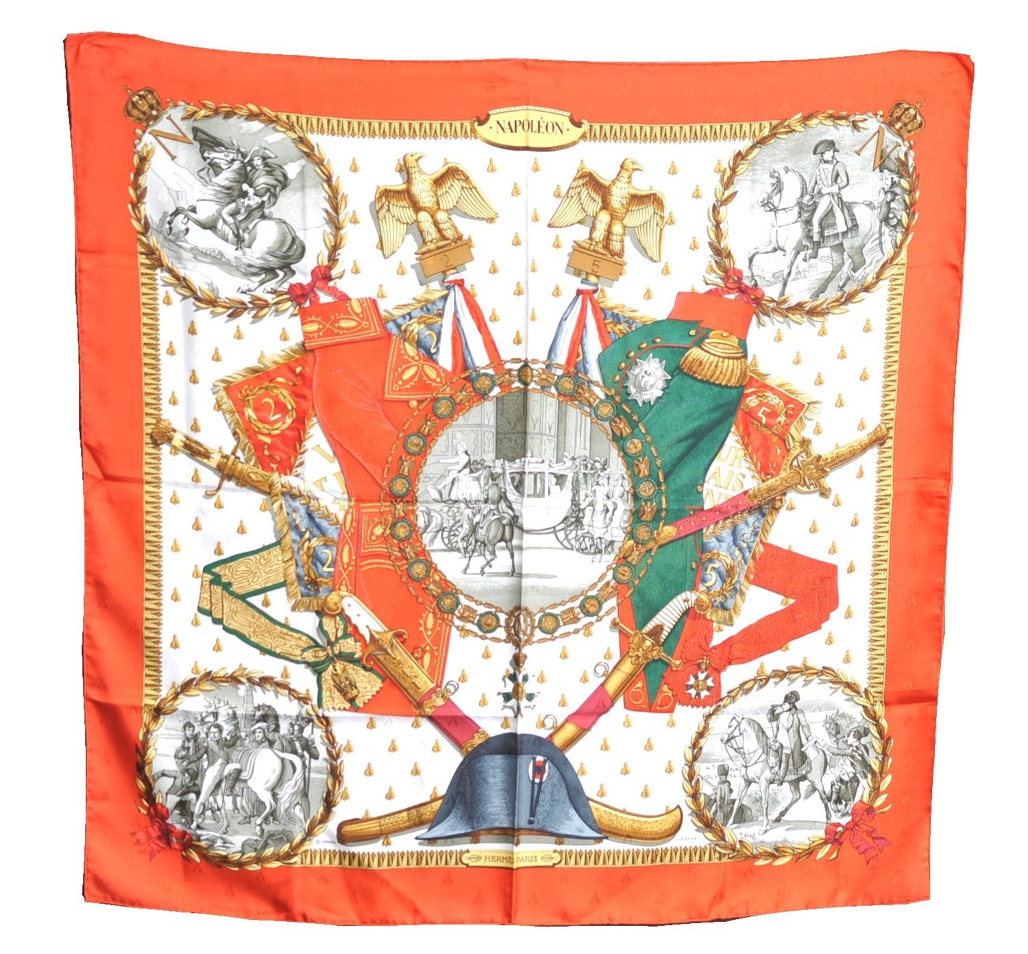 Authentic HERMES Carre 90 Scarf 