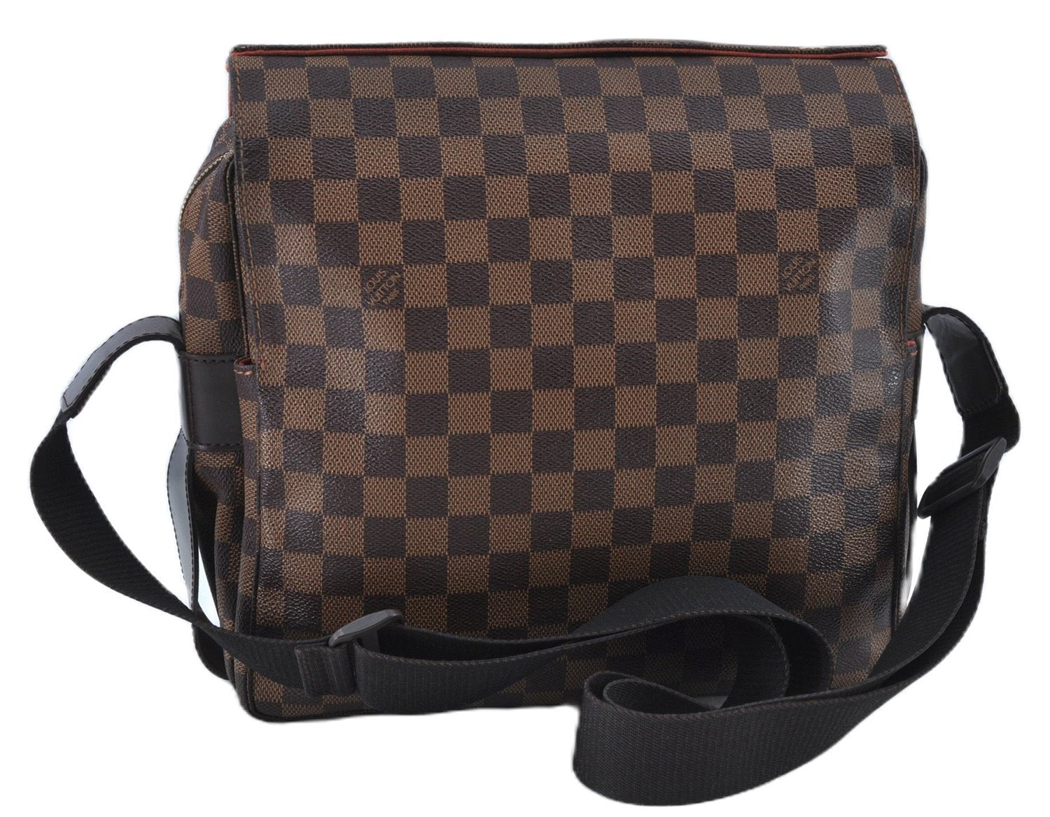 Authentic Louis Vuitton Damier Naviglio Shoulder Cross Body Bag N45255 LV J6708