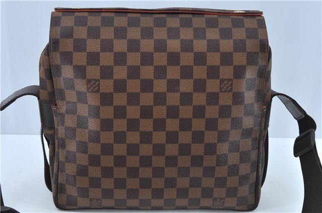 Authentic Louis Vuitton Damier Naviglio Shoulder Cross Body Bag N45255 LV J6708