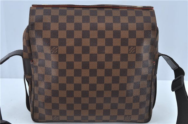 Authentic Louis Vuitton Damier Naviglio Shoulder Cross Body Bag N45255 LV J6708