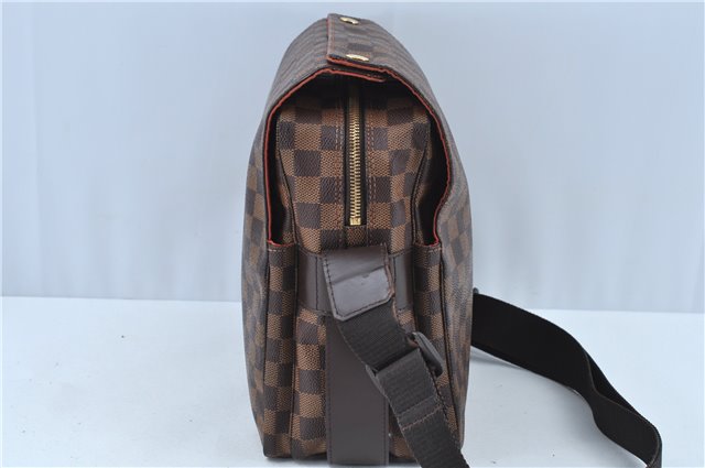 Authentic Louis Vuitton Damier Naviglio Shoulder Cross Body Bag N45255 LV J6708