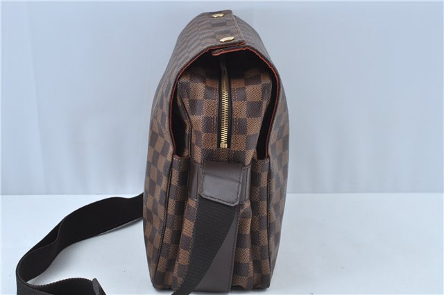 Authentic Louis Vuitton Damier Naviglio Shoulder Cross Body Bag N45255 LV J6708