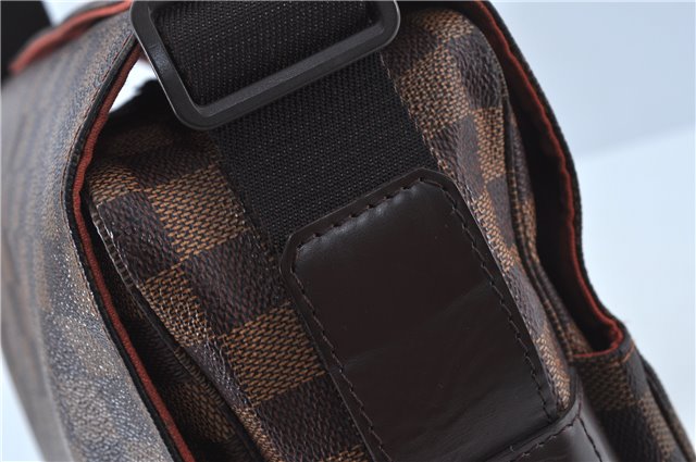 Authentic Louis Vuitton Damier Naviglio Shoulder Cross Body Bag N45255 LV J6708