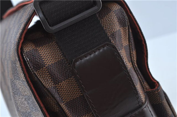 Authentic Louis Vuitton Damier Naviglio Shoulder Cross Body Bag N45255 LV J6708
