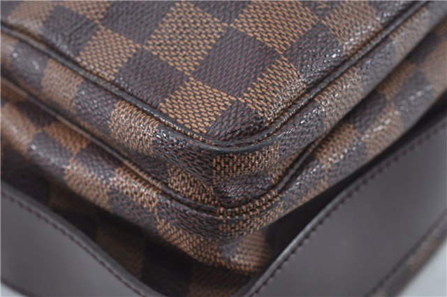 Authentic Louis Vuitton Damier Naviglio Shoulder Cross Body Bag N45255 LV J6708