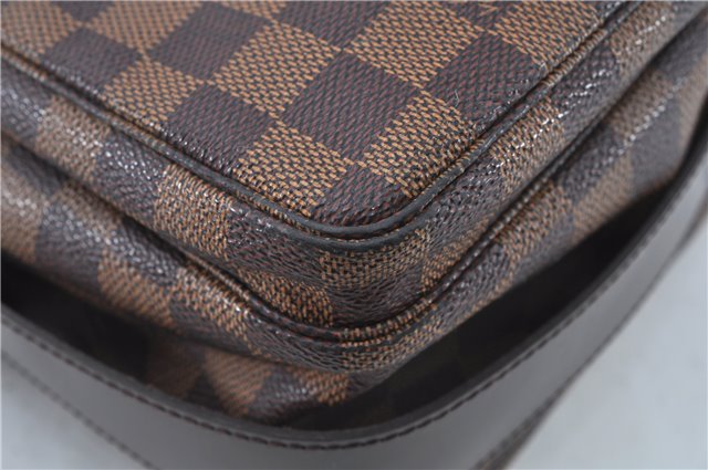 Authentic Louis Vuitton Damier Naviglio Shoulder Cross Body Bag N45255 LV J6708