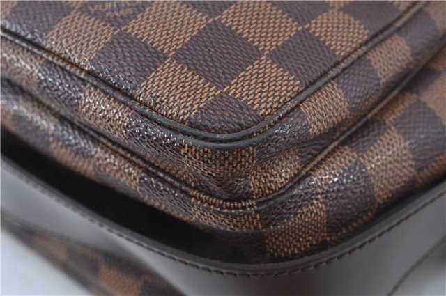 Authentic Louis Vuitton Damier Naviglio Shoulder Cross Body Bag N45255 LV J6708