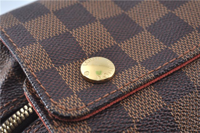 Authentic Louis Vuitton Damier Naviglio Shoulder Cross Body Bag N45255 LV J6708