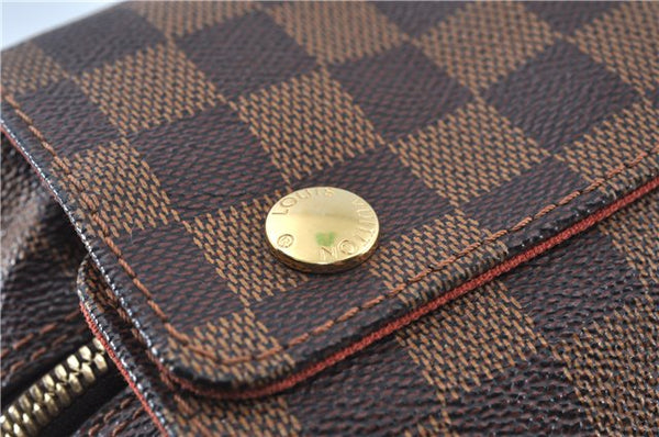 Authentic Louis Vuitton Damier Naviglio Shoulder Cross Body Bag N45255 LV J6708
