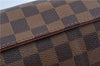Authentic Louis Vuitton Damier Naviglio Shoulder Cross Body Bag N45255 LV J6708