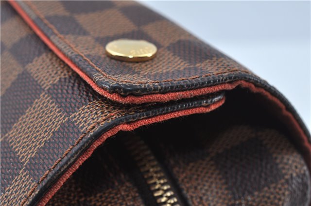 Authentic Louis Vuitton Damier Naviglio Shoulder Cross Body Bag N45255 LV J6708