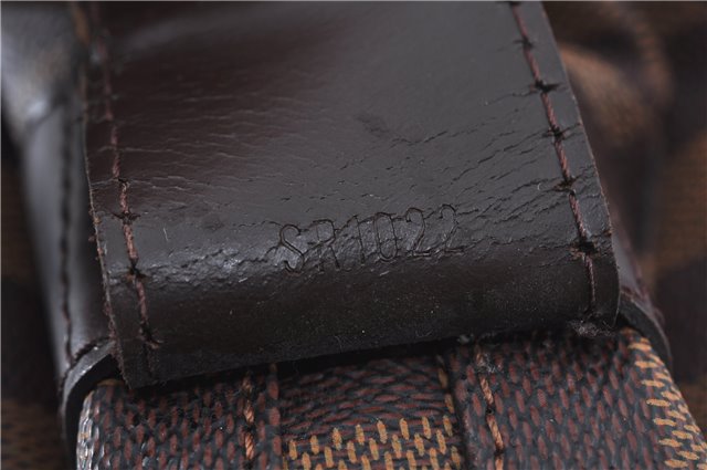 Authentic Louis Vuitton Damier Naviglio Shoulder Cross Body Bag N45255 LV J6708