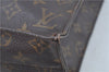 Authentic Louis Vuitton Monogram Sac Plat Hand Tote Bag M51140 LV J6711