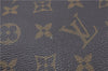 Authentic Louis Vuitton Monogram Sac Plat Hand Tote Bag M51140 LV J6711