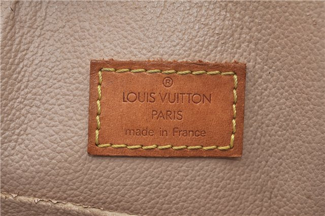 Authentic Louis Vuitton Monogram Sac Plat Hand Tote Bag M51140 LV J6711