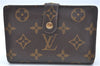 Auth Louis Vuitton Monogram Porte Monnaie Billets Viennois M61663 Wallet J6718