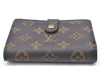 Auth Louis Vuitton Monogram Porte Monnaie Billets Viennois M61663 Wallet J6718