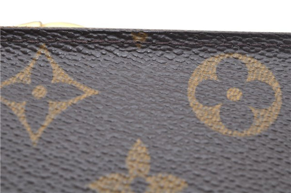 Auth Louis Vuitton Monogram Porte Monnaie Billets Viennois M61663 Wallet J6718