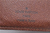 Auth Louis Vuitton Monogram Porte Monnaie Billets Viennois M61663 Wallet J6718