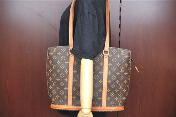 Authentic Louis Vuitton Monogram Babylone Shoulder Tote Bag M51102 LV J6729