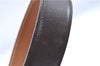 Authentic HERMES Constance Leather Belt Size 65cm 25.6-29.1" Brown J6734