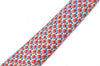 Authentic HERMES Tie Necktie Dots Pattern Silk Multicolor Red Ivory Box J6755