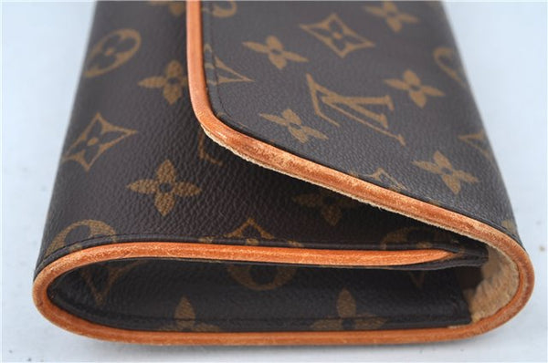 Authentic Louis Vuitton Monogram Pochette Twin GM Shoulder Bag M51852 LV J6760