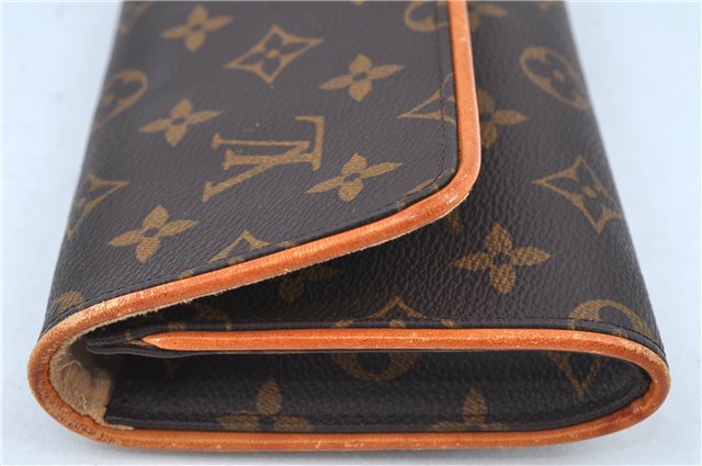 Authentic Louis Vuitton Monogram Pochette Twin GM Shoulder Bag M51852 LV J6760