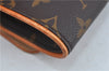 Authentic Louis Vuitton Monogram Pochette Twin GM Shoulder Bag M51852 LV J6760