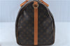 Auth Louis Vuitton Monogram Keepall Bandouliere 60 Boston Bag Old Model LV J6800
