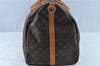 Auth Louis Vuitton Monogram Keepall Bandouliere 60 Boston Bag Old Model LV J6800