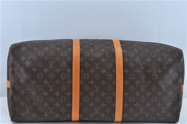 Auth Louis Vuitton Monogram Keepall Bandouliere 60 Boston Bag Old Model LV J6800
