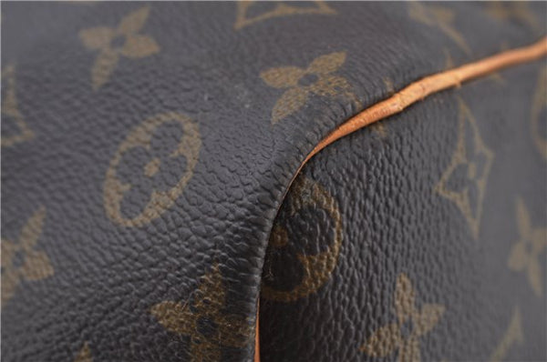 Auth Louis Vuitton Monogram Keepall Bandouliere 60 Boston Bag Old Model LV J6800
